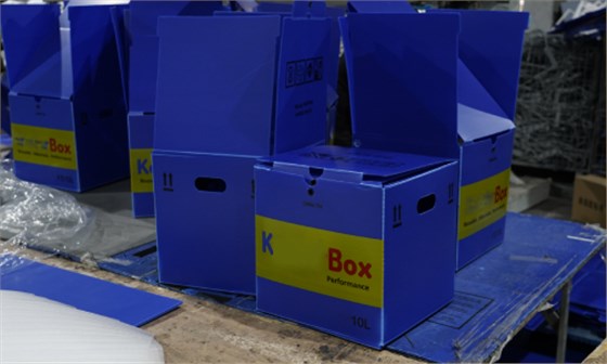 匯源塑膠出口中空板箱