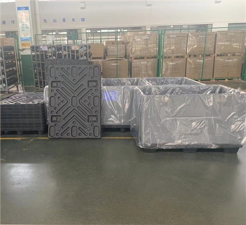 汽配發(fā)動(dòng)機(jī)塑料圍板箱