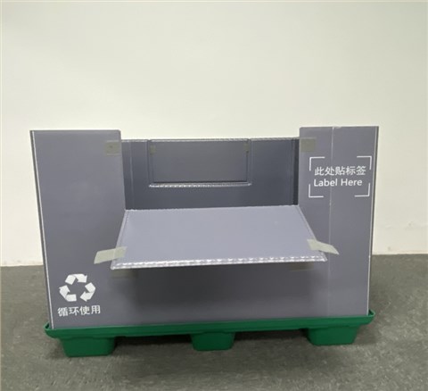 綠色天地蓋pp圍板箱