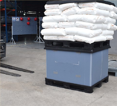 川字底托圍板箱