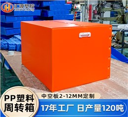 紙箱型中空板收納箱