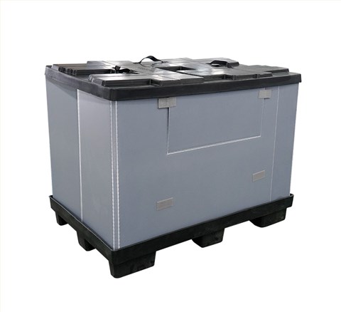 汽車配件倉儲物流壓鑄圍板箱