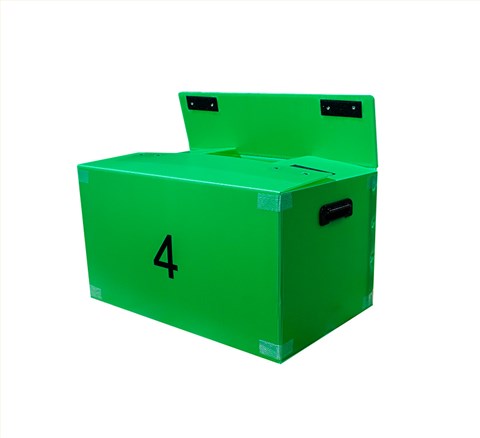 耐低溫紙箱型中空板箱