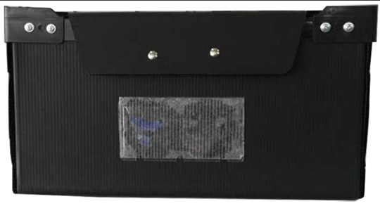 黑色鈣塑板周轉(zhuǎn)箱